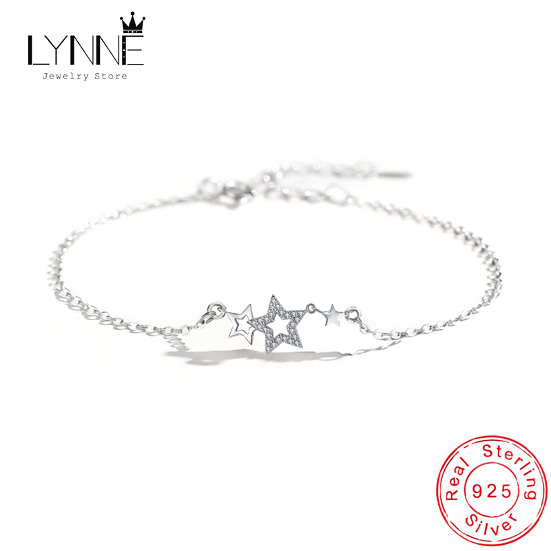 Anklet Foot Chain - 925 Sterling Silver Fashion Fine Three