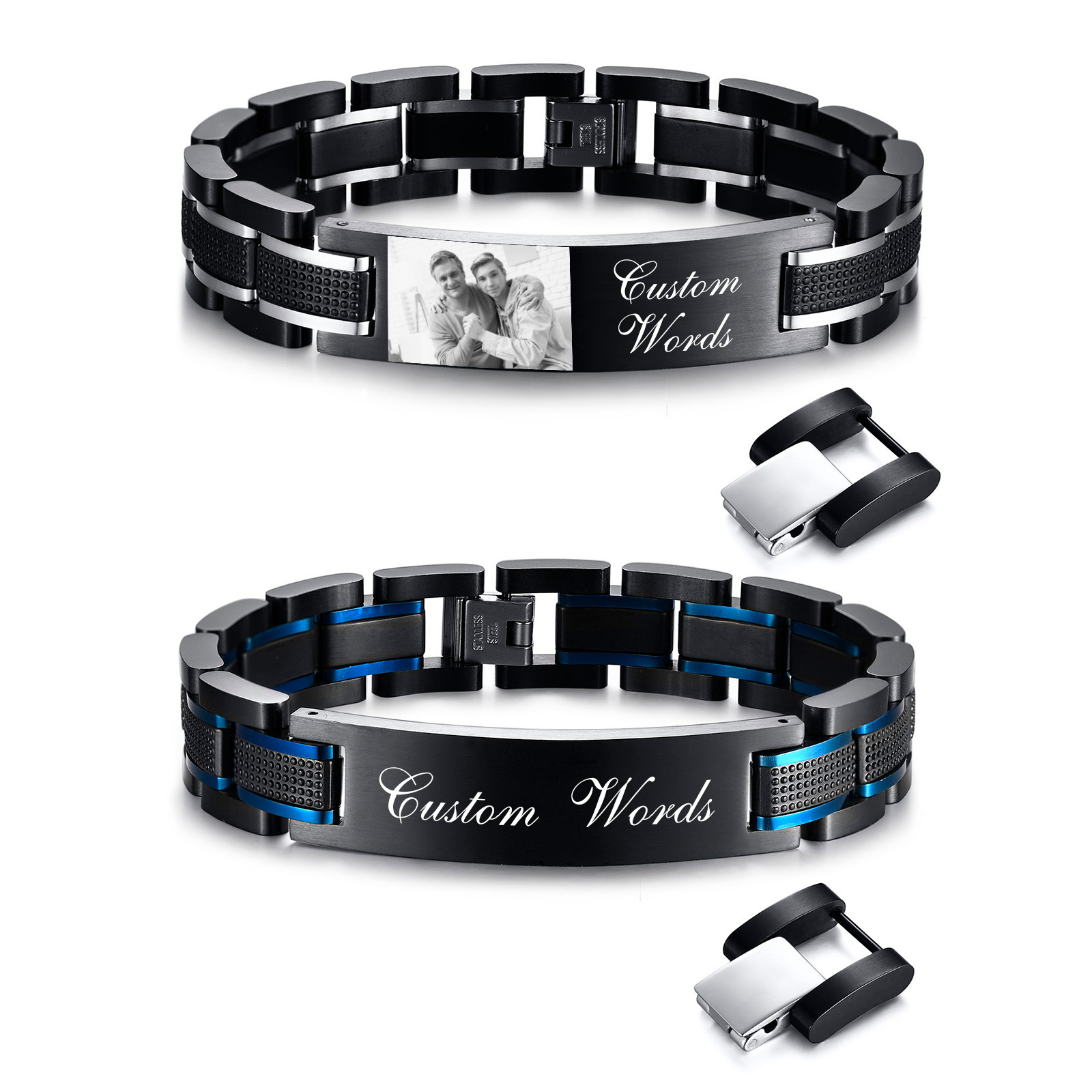 Jewelry Type Watches - Customized Watch Band Bracelet for Men,Personalized