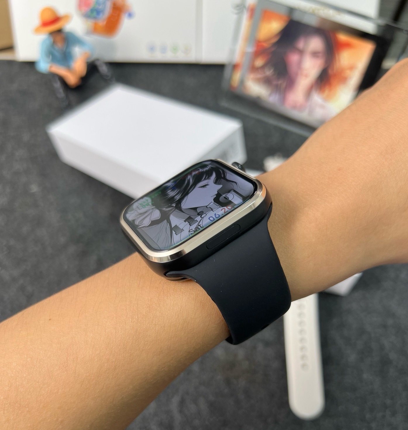 [Wide Screen M53Pro] W527 chip - đánh giá và giá Smartwatch