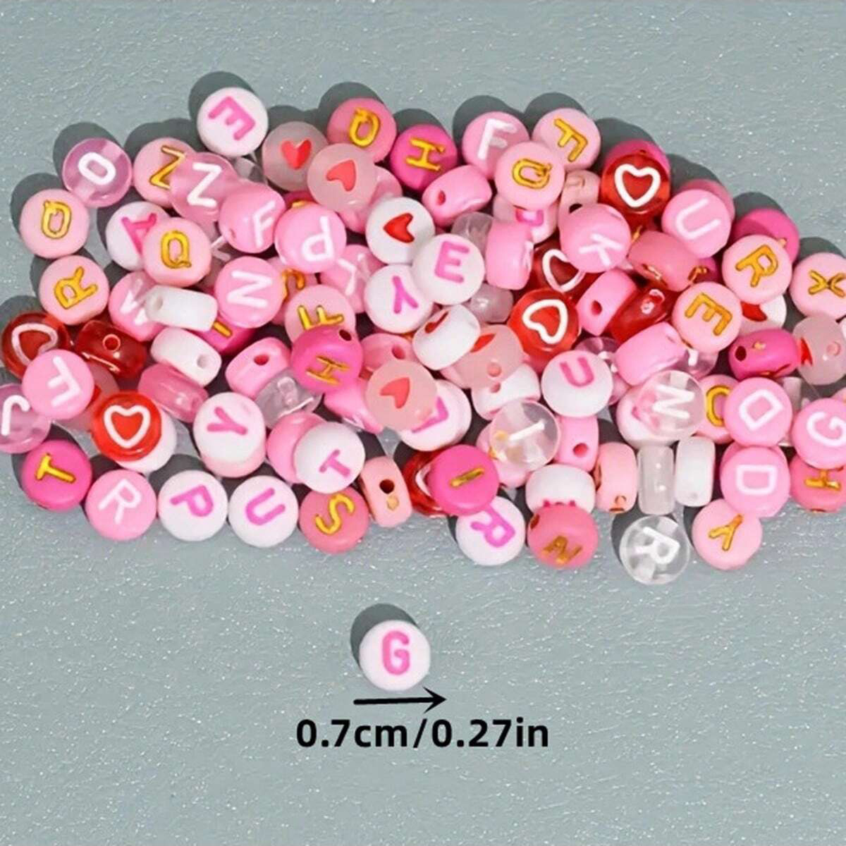 500/200/100pcs 7mm Random styl - đánh giá và giá Jewelry Quotes