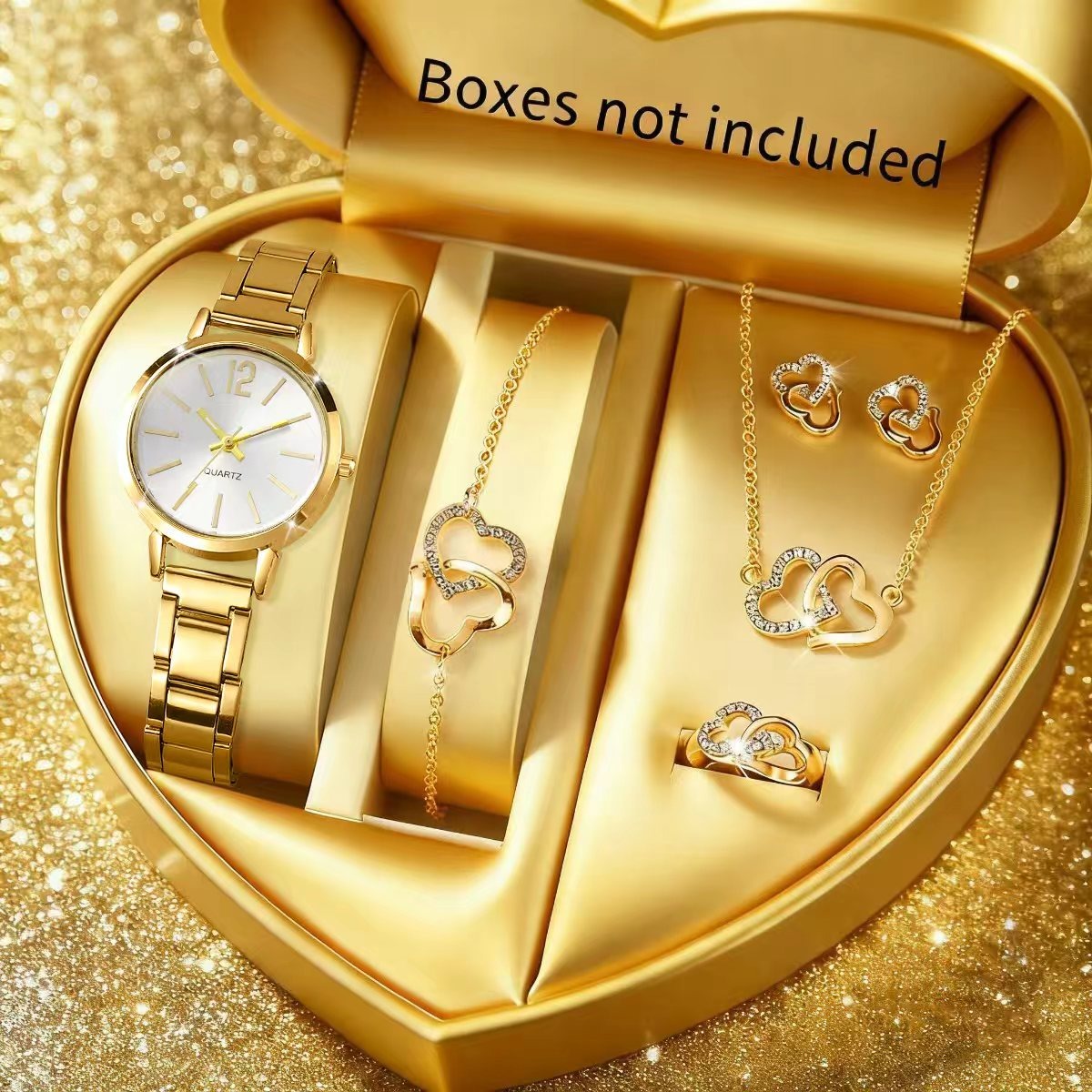 6PCS Fashion Women's Quartz Wa - đánh giá và giá Jewelry Box Organizer Watches