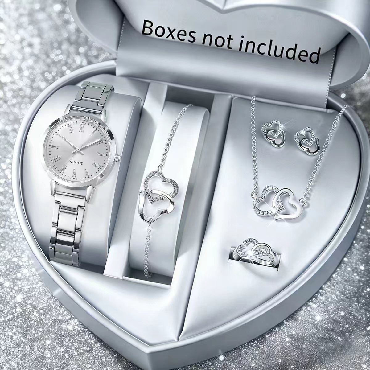 6PCS Fashion Women's Quartz Wa - đánh giá và giá Jewelry Box Organizer Watches