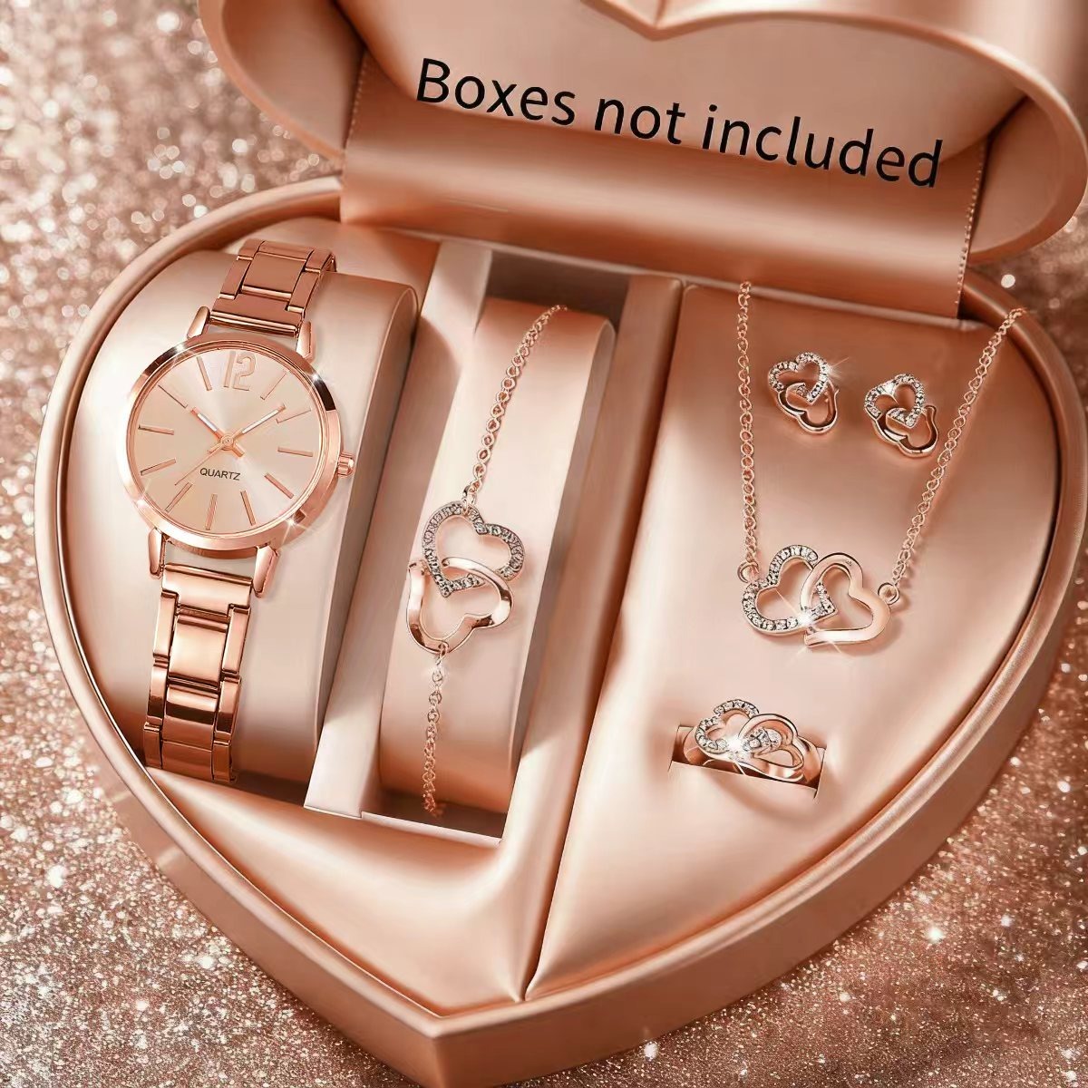 6PCS Fashion Women's Quartz Wa - đánh giá và giá Jewelry Box Organizer Watches