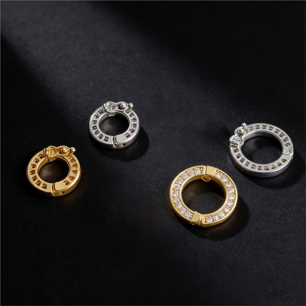 2pcs Round Connector Buckles P - đánh giá và giá Pearl Necklace
