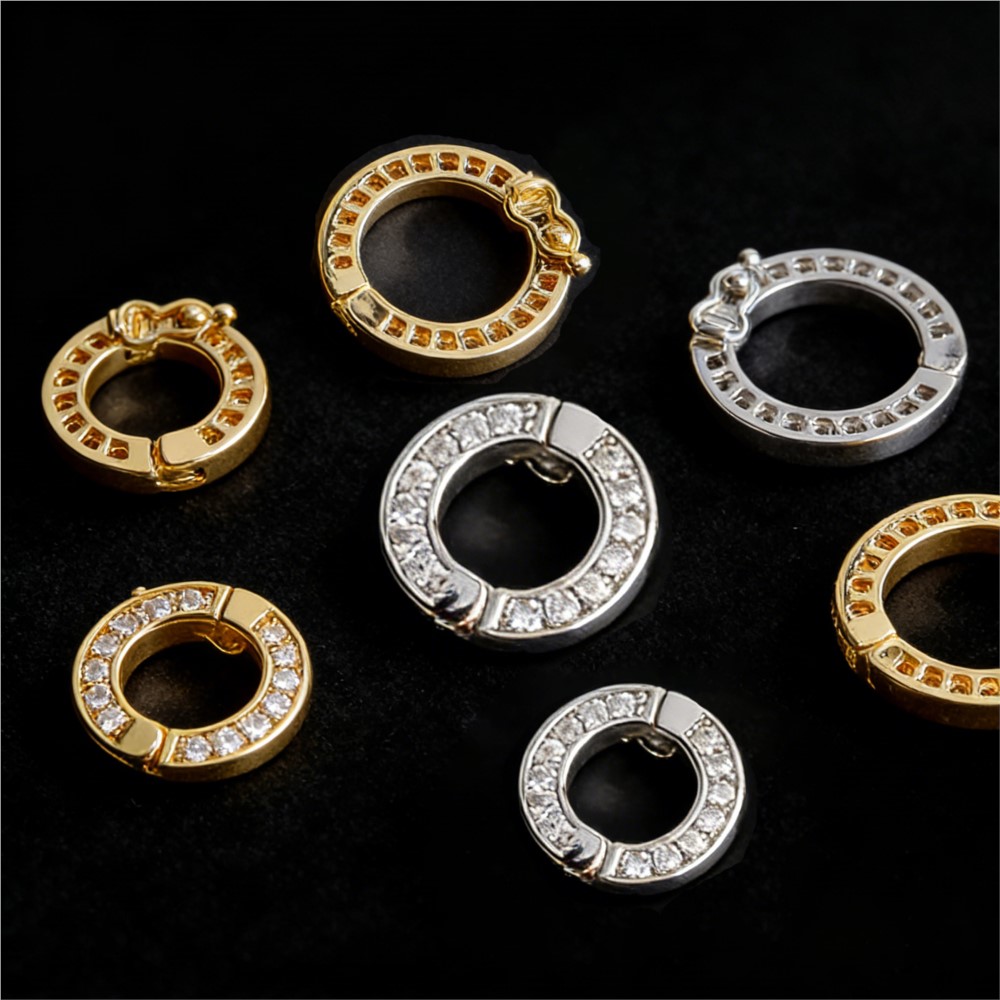 2pcs Round Connector Buckles P - đánh giá và giá Pearl Necklace