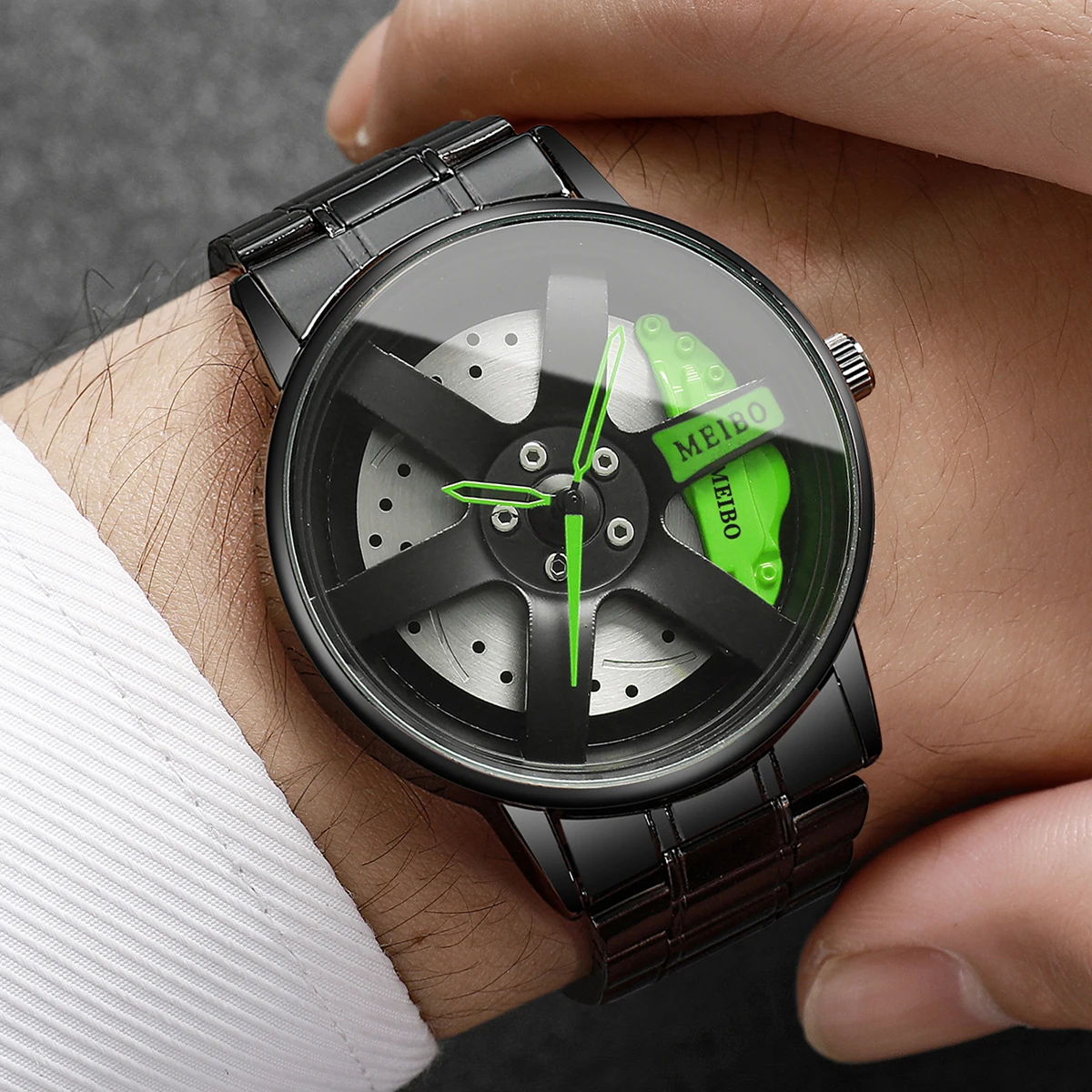 4PCS/Set Fashion 3d Car Wheel  - đánh giá và giá Jewelry Type Watches