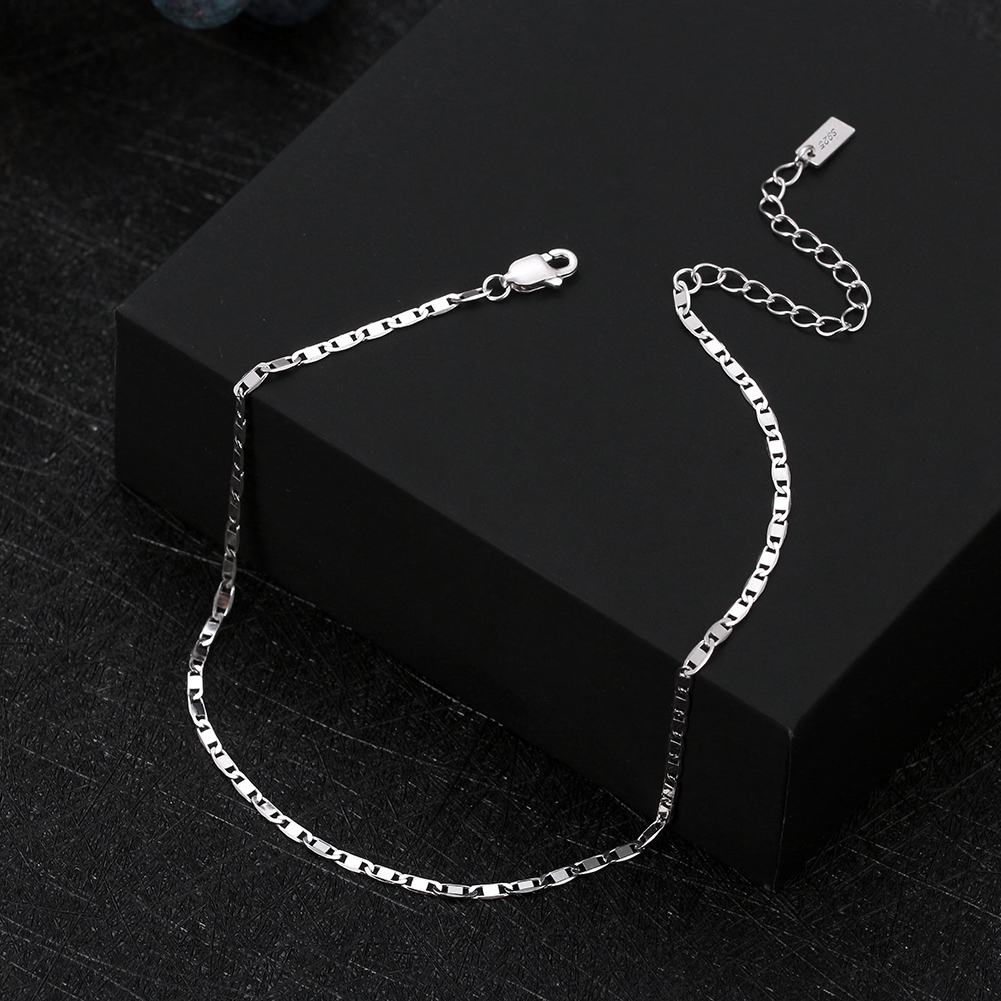 KISS MANDY Minimalist 925 Ster - đánh giá và giá Anklet Foot Chain
