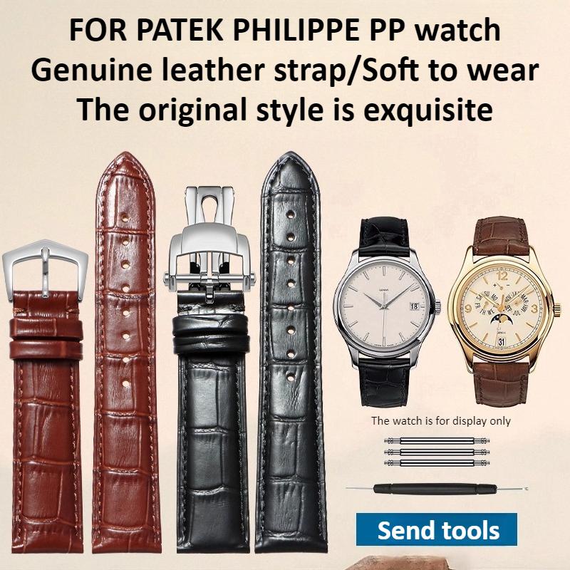 High-quality top-grain cowhide - đánh giá và giá Patek Philippe Watch Calatrava