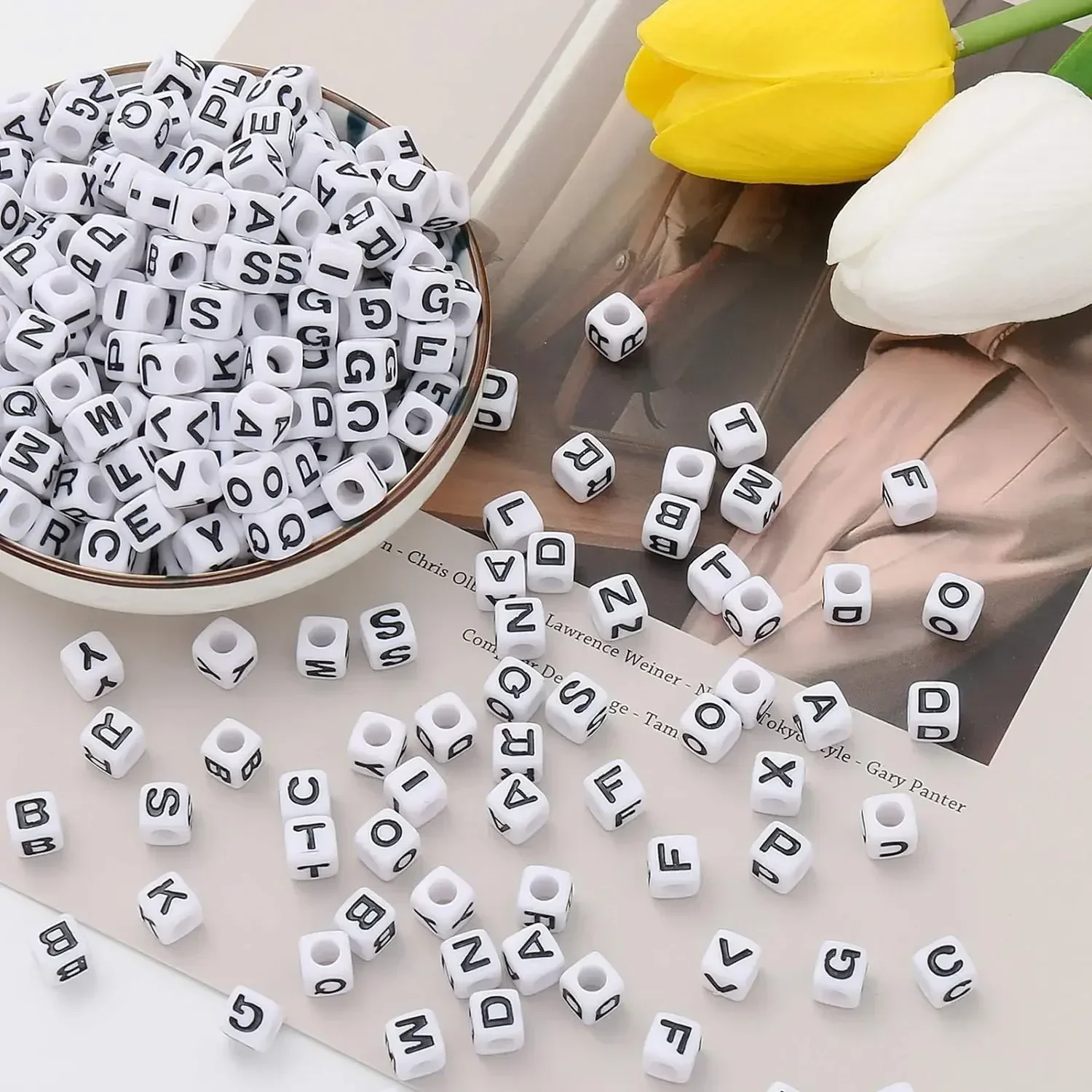 100/200/300/500Pcs Acrylic Let - đánh giá và giá Jewelry Quotes
