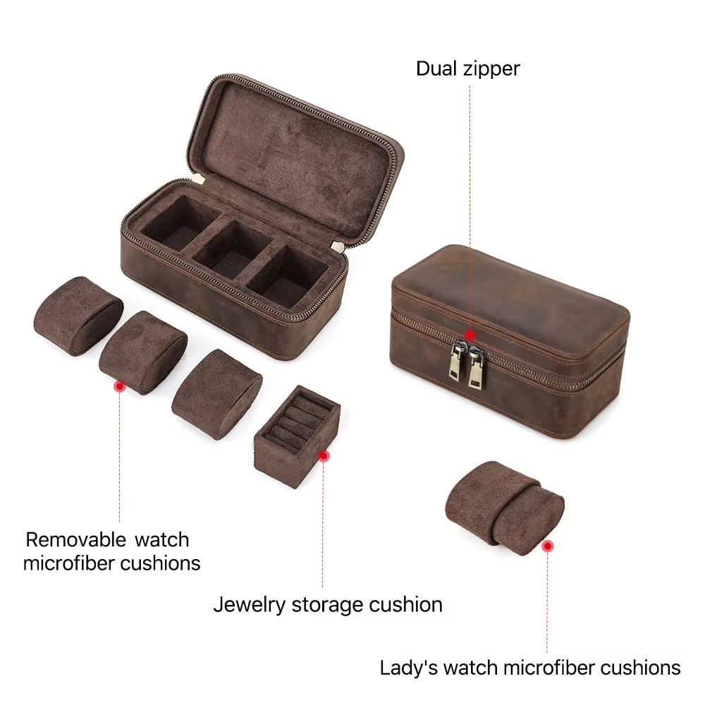 CONTACTS FAMILY 8/10/3/2 Slots - đánh giá và giá Jewelry Box Organizer Watches