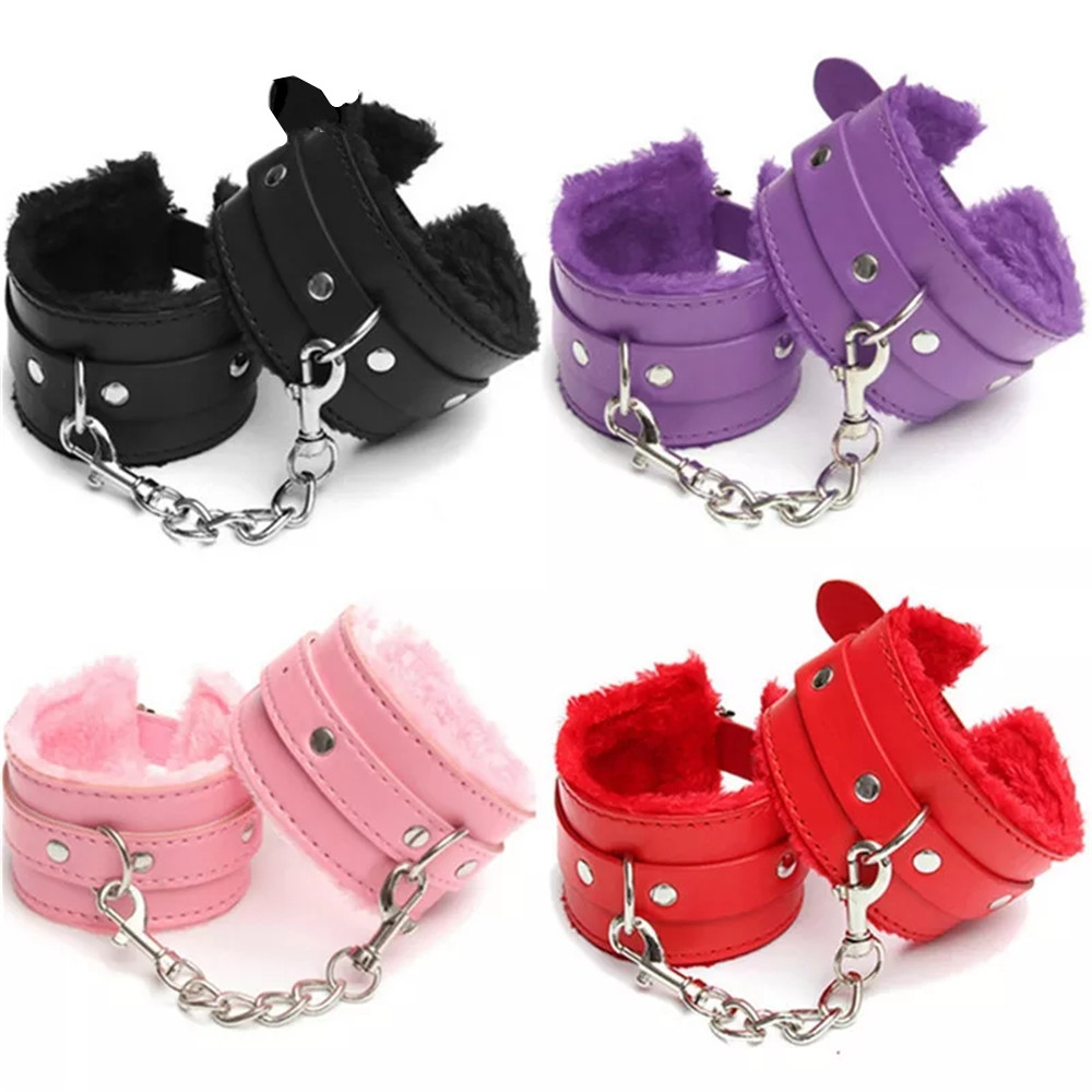 BDSM Handcuffs Hand Restraint  - đánh giá và giá Anklet Foot Chain