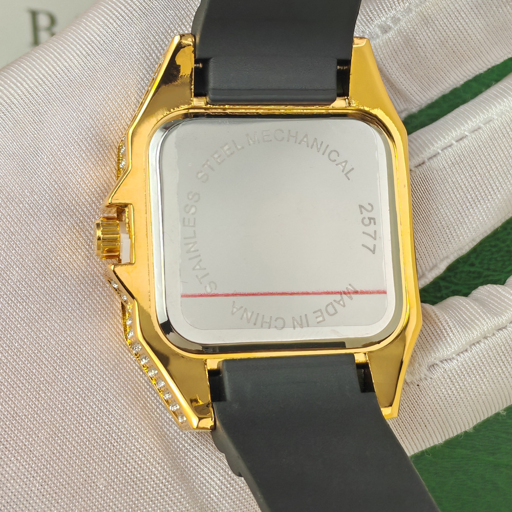 Hot Fashion Square Full Diamon - đánh giá và giá Jewelry Type Watches