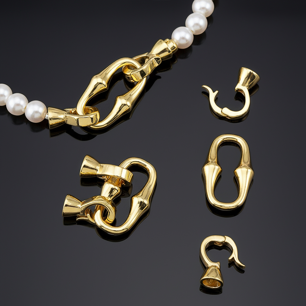 1 Pcs Copper Gold Color Plated - đánh giá và giá Pearl Necklace