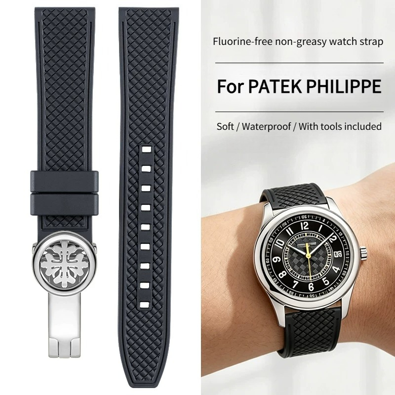 Fluorine rubber watch strap do - đánh giá và giá Patek Philippe Watch Calatrava