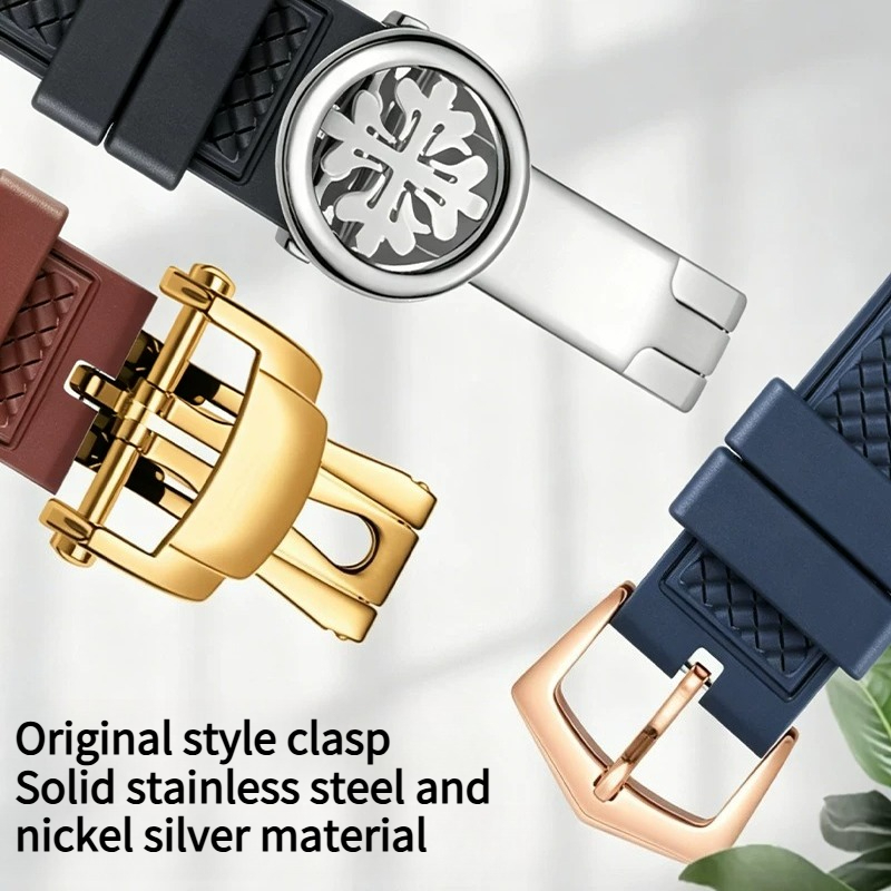 Fluorine rubber watch strap do - đánh giá và giá Patek Philippe Watch Calatrava