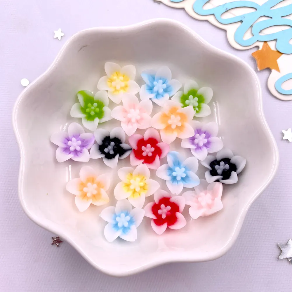 50pcs Resin 13mm Colorful 3D M - đánh giá và giá Paradise Jewelry & Watches Llc Photos