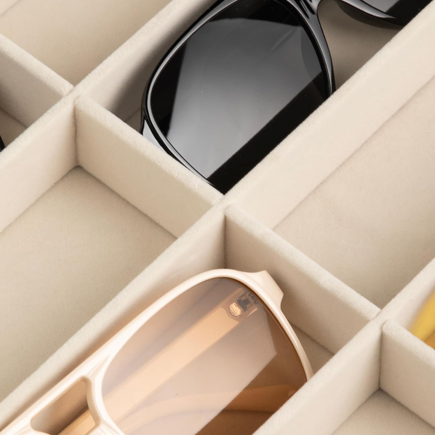Versatile Gray Velvet Organize - đánh giá và giá Jewelry Box Organizer Watches