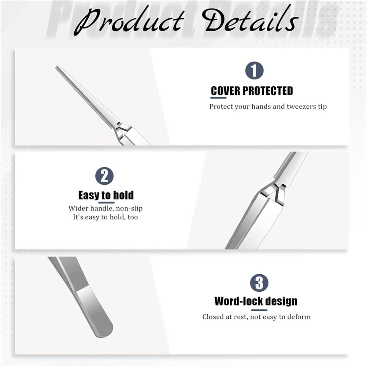 Craft Tweezers, 6 Pieces Locki - đánh giá và giá Jewelry Watches Repair