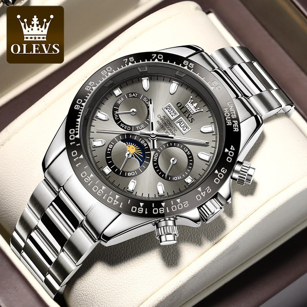 OLEVS Cao Cấp Đồng Hồ Nam Chro - đánh giá và giá Rolex Watch Daytona