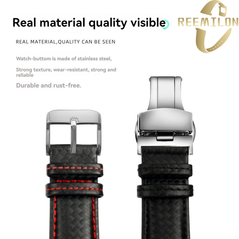 Carbon fiber lines cowhide wat - đánh giá và giá Patek Philippe Watch Calatrava