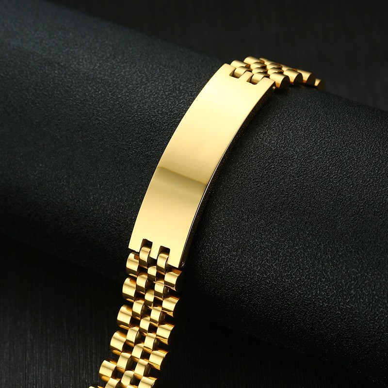 Vnox Nam Rộng 15 Mm ID Thẻ Vòn - đánh giá và giá Jewelry Type Watches