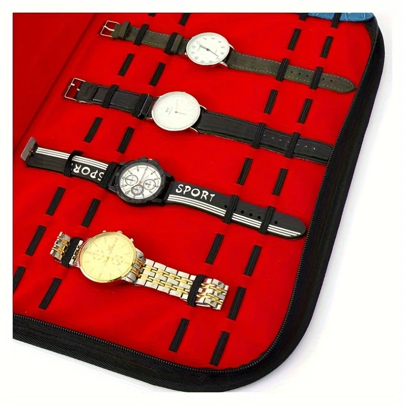 20 Slots Watch Storage Bag Con - đánh giá và giá Jewelry Box Organizer Watches