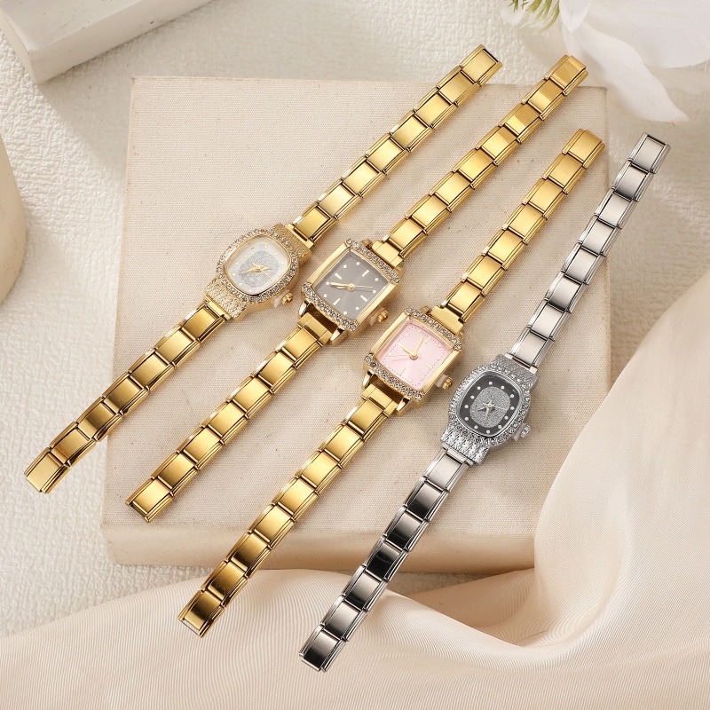 2026 Golden Square Watch Gift  - đánh giá và giá Jewelry Type Watches