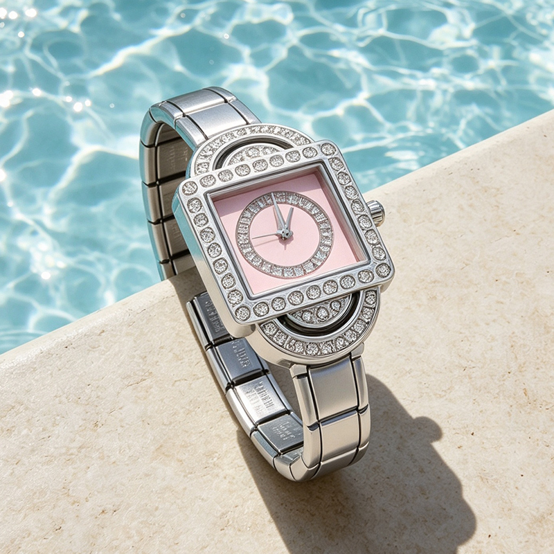 2026 Golden Square Watch Gift  - đánh giá và giá Jewelry Type Watches