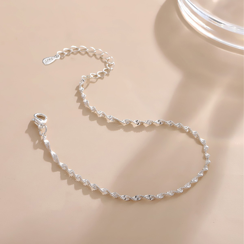 925 Sterling Silver Fashion Si - đánh giá và giá Anklet Foot Chain