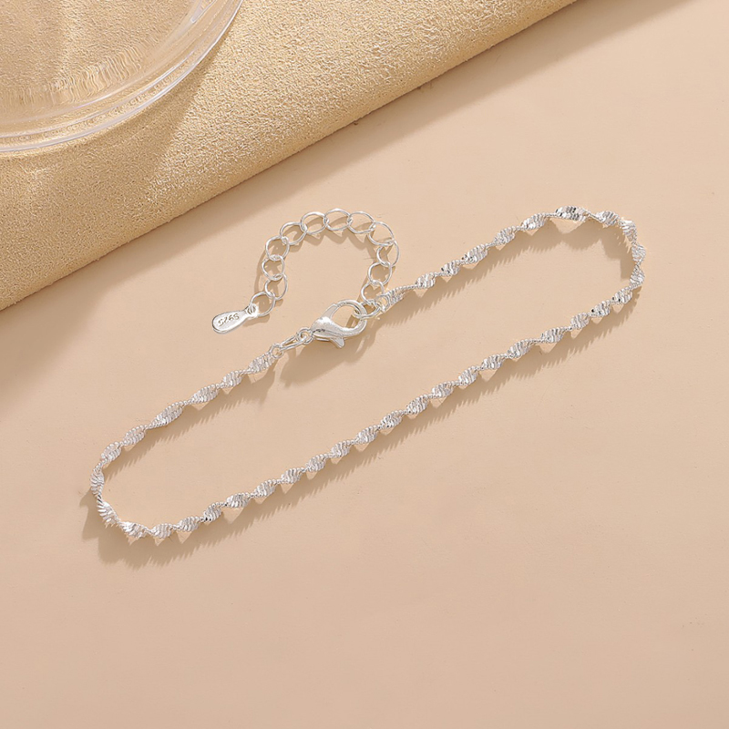 925 Sterling Silver Fashion Si - đánh giá và giá Anklet Foot Chain