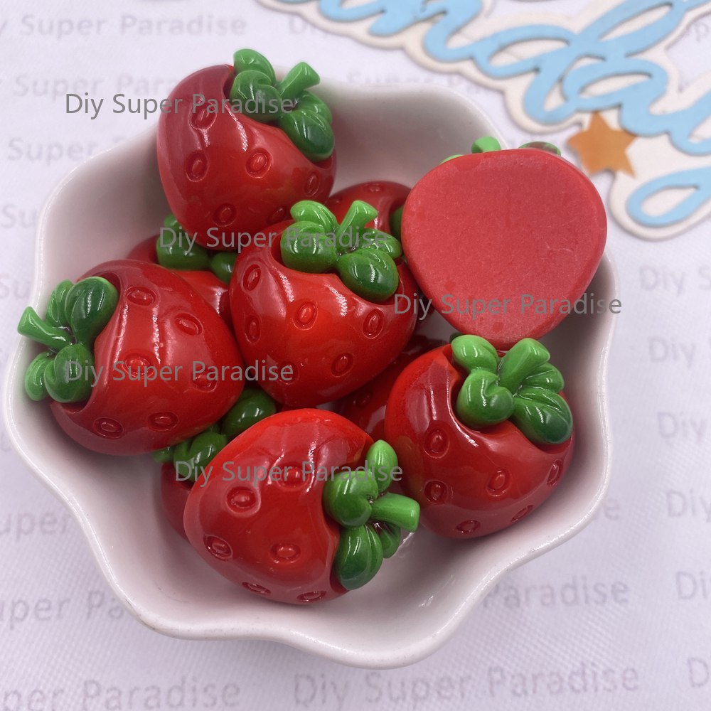 8PCS Resin Kawaii Colorful Red - đánh giá và giá Paradise Jewelry & Watches Llc Photos