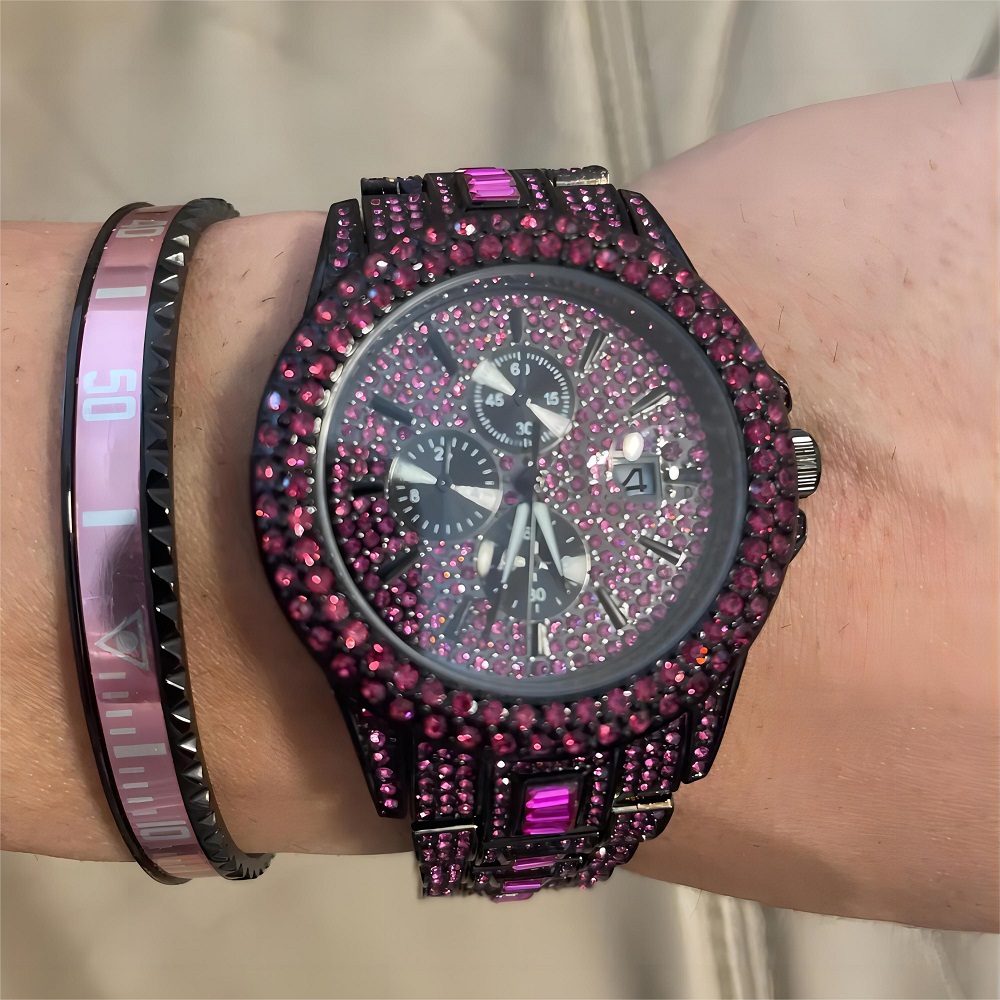 Hot Sell Red Ice Watch For Men - đánh giá và giá Jewelry Type Watches