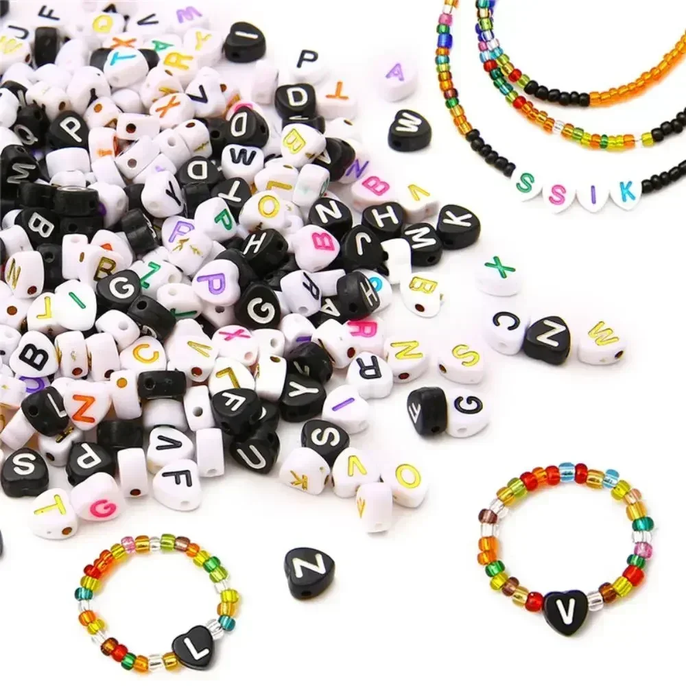 100-500PCS Acrylic Colorful He - đánh giá và giá Jewelry Quotes