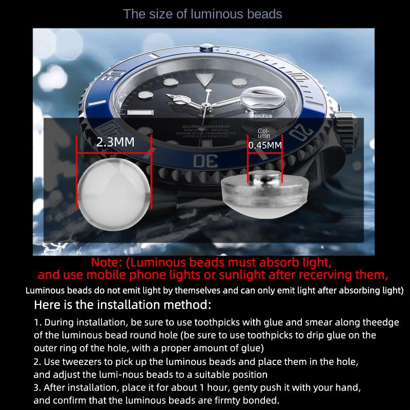 For Rolex Submariner Luminous  - đánh giá và giá Rolex Watch Daytona